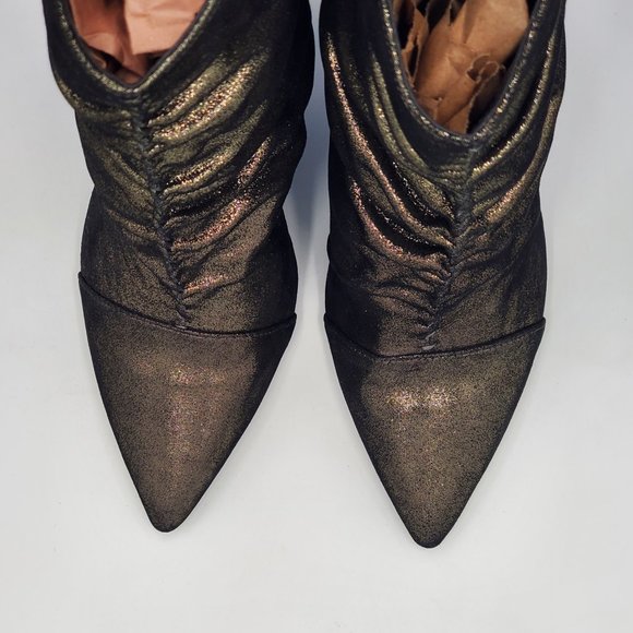 Nine West Shimmery Stiletto Booties - NWOT - Picture 8 of 17